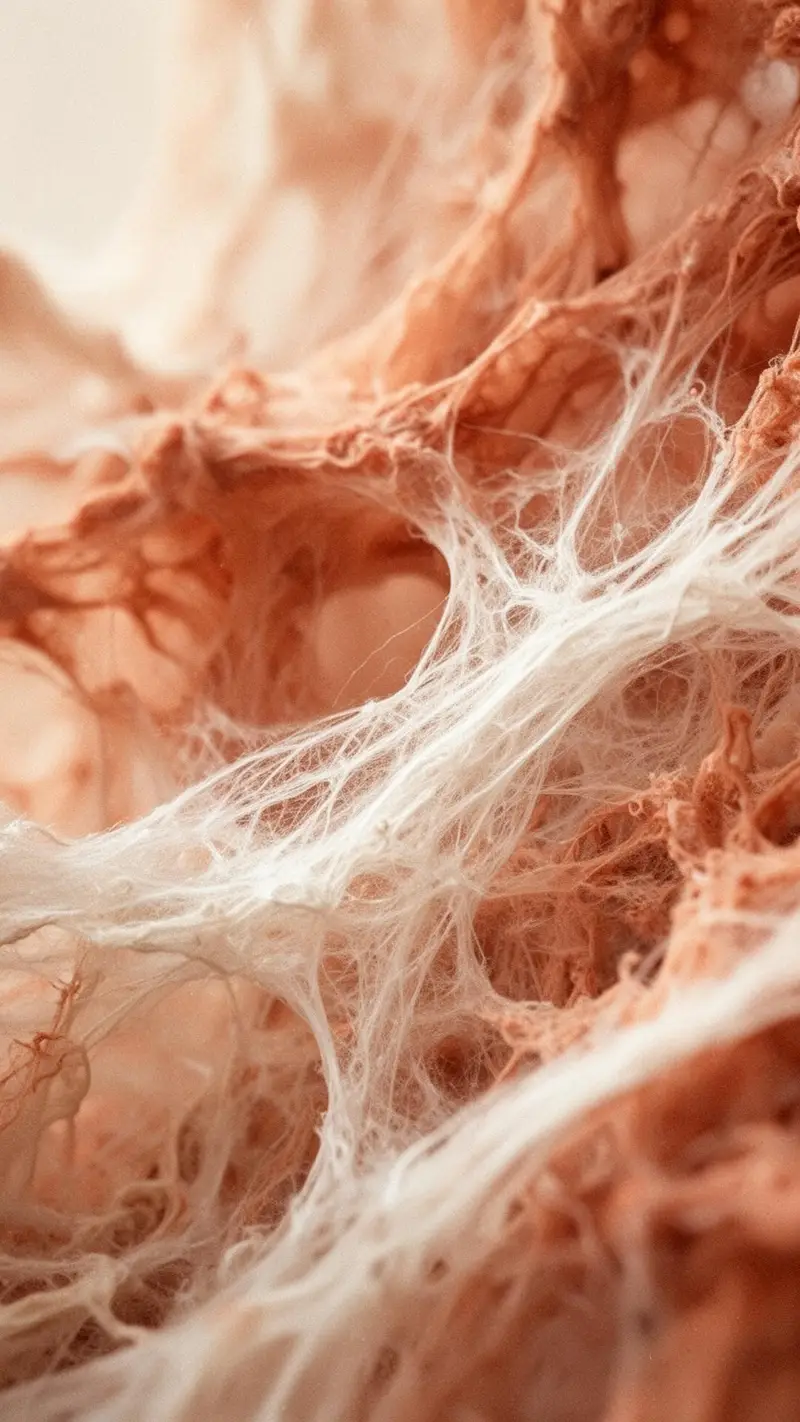 Close-up of fascia tissue