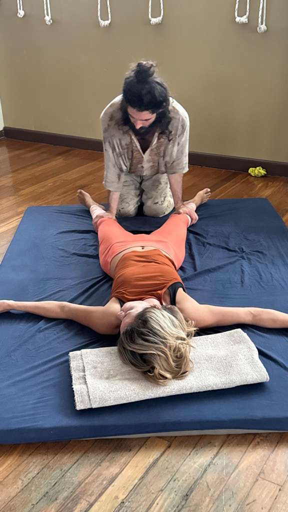 Long-stretch work along the spine